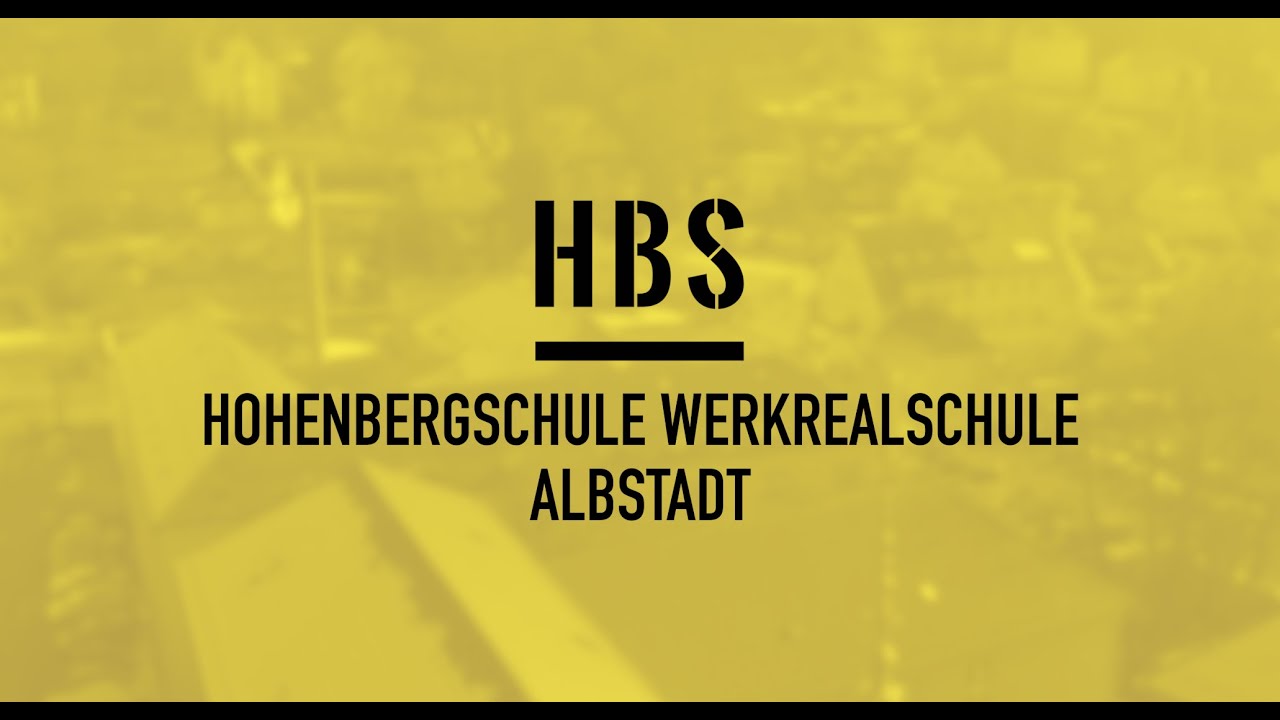 Videovorschau der Hohenbergschule Werkrealschule Albstadt